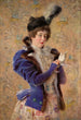 Retrato de Maria Alexeevna Makovskaya - Konstantin Egorovich Makovsky — vista de la obra