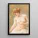 Nu sentado - Konstantin Egorovich Makovsky — cuadro enmarcado en la pared