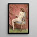 Sweet Thoughts - Konstantin Egorovich Makovsky — framed artwork on a wall