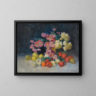Konstantin Ivanovich Gorbatov - Still Life With Flowers And Fruit.webp