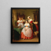 The Morning of the Wedding - Konstantin Johannes Franz Cretius — framed artwork on a wall