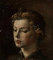 Portrait of a Young Girl - Konstanty Makowski — artwork view
