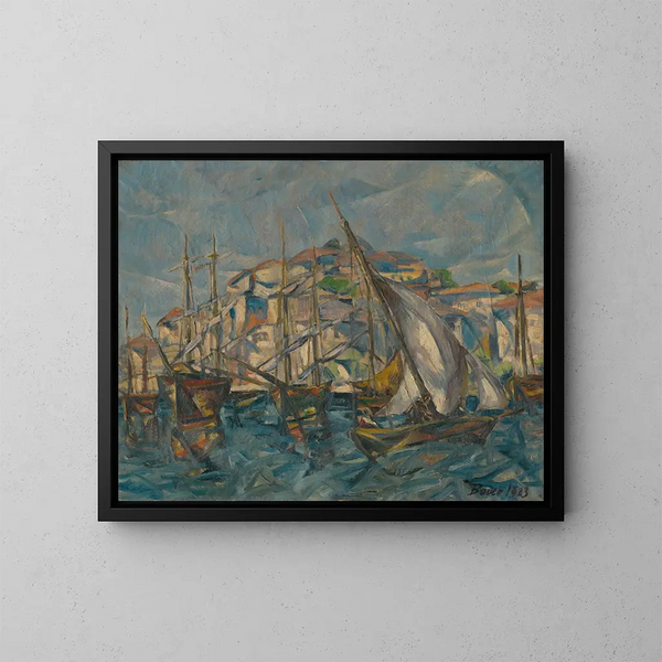 Dubrovnik - Konstantin Bauer — cuadro enmarcado en la pared