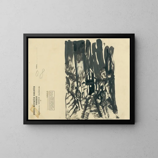 V diferentes - Konstantin Bauer — cuadro enmarcado en la pared