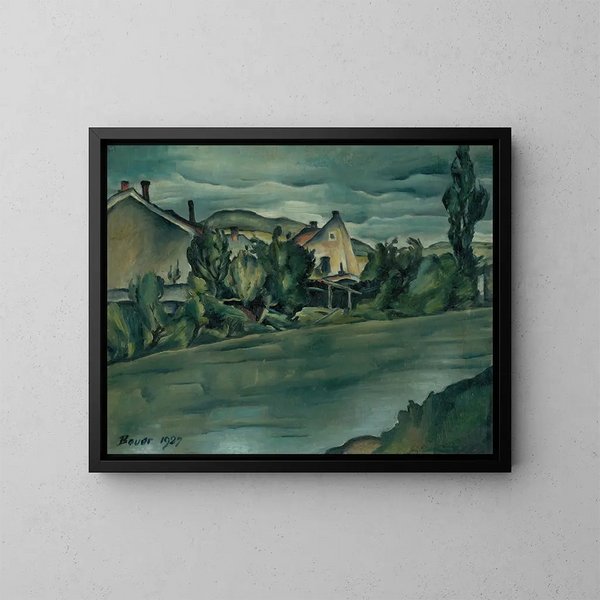 Líneas de Ahanovsk - Konstantin Bauer — cuadro enmarcado en la pared