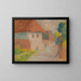 Dédina Painting - Konstantin Korovin — framed artwork on a wall