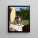 October - Károly Ferenczy — framed artwork on a wall