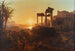 Paisaje con atardecer - Károly Markó — vista de la obra