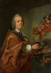 Self-portrait at work - Krzysztof Józef Werner — artwork view