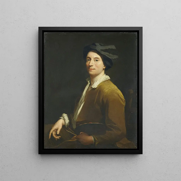Krzysztof Lubieniecki - Portrait of a Painter probably a Self Portrait.webp