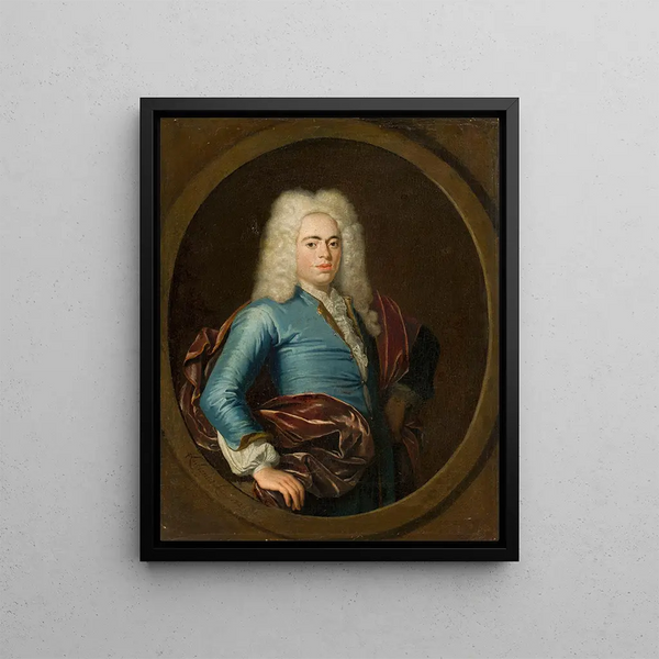 Krzysztof Lubieniecki - Portrait of a young man in a wig.webp