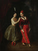 retrato de las hermanas Karolina y Anna Strauss, bailarinas del Gran Teatro - Ksawery Jan Kaniewski — vista de la obra