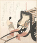 Transporte de cartas - Kubo Shunman — vista de la obra
