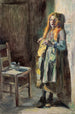 Fille de Brhat - Kuroda Seiki — vista de la obra