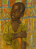Retrato de un niño africano - Kuzma Petrov-Vodkin — vista de la obra