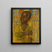 Retrato de un niño africano - Kuzma Petrov-Vodkin — cuadro enmarcado en la pared