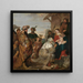 L'Adoración de los Reyes Magos - Cornelis de Vos — cuadro enmarcado en la pared