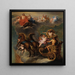 L'Apothéose d'Hercule - Nol Nicolas Coypel — cuadro enmarcado en la pared