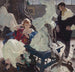 L'Artiste y su modelo - Dean Cornwell — vista de la obra