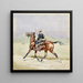 L'Avant-garde - Frederic Remington — framed artwork on a wall