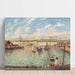 Reproducción del cuadro L’Avant-port de Dieppe, après-midi, temps lumineux - Camille Pissarro
