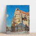 Reproducción del cuadro L'Église de Moret (Le Soir) - Alfred Sisley