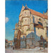 Reproducción del cuadro L'Église de Moret (Le Soir) - Alfred Sisley