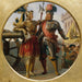 Reproduction of the painting L'Empereur Maximilien Ier et Georg von Frundsberg - Karl von Blaas