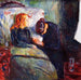 L'Enfant malade - Edvard Munch — vista de la obra