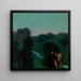 L'Étoile du soir - Franz von Stuck — framed artwork on a wall