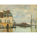 Reproduction of the painting L’Inondation à Port-Marly - Alfred Sisley