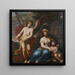 L'ange montre à Hagar et Ismaël le chemin vers le puits salvateur - Giuseppe Diamantini — framed artwork on a wall