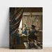Reproducción del cuadro L'art de la peinture - Johannes Vermeer