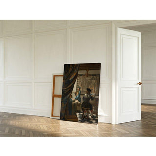 L'art de la peinture - Johannes Vermeer | Reproduction Tableau Décoration murale affiche copie