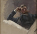 L'artiste Georg Pauli en estudio - Eva Bonnier — vista de la obra