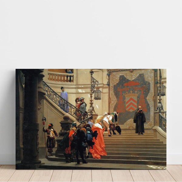 Reproduction of the painting L'eminence Grise - Jean-Léon Gérôme