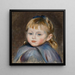 L'enfant con capucha - Pierre-Auguste Renoir — cuadro enmarcado en la pared