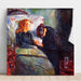 Reproducción del cuadro L'enfant malade - Edvard Munch
