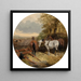L'équipe de labour au repos - John Frederick Herring Jr — wall display of the artwork