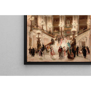 L’escalier de l’Opéra de Louis Béroud | Reproduction Tableau Décoration murale affiche copie