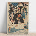 Reproduction of the painting L'étrange histoire d'Ukiyo Matahei - Utagawa Kuniyoshi