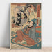 Reproduction of the painting The Strange Story of Ukiyo Matahei and His Famous Paintings - Utagawa Kuniyoshi