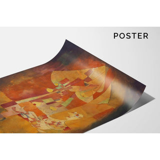 L'homme sous le poirier - Paul Klee | Reproduction Tableau Décoration murale affiche copie