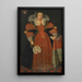 Retrato de Sophia de Vervou - L.J. Woutersin — cuadro enmarcado en la pared