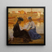 La Bahía - Carl Wilhelmson — cuadro enmarcado en la pared