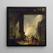 La Blanchisserie - Hubert Robert — framed artwork on a wall