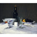 Reproduction of the painting La Bouteille noire - Samuel John Peploe