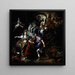 La Chasse royale de Didon et Énée - Francesco Solimena — framed artwork on a wall