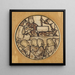 La Construction du Temple - Sir Edward Coley Burne-Jones — wall display of the artwork