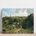 Reproducción del cuadro La Côte de Jalais, Pontoise - Camille Pissarro